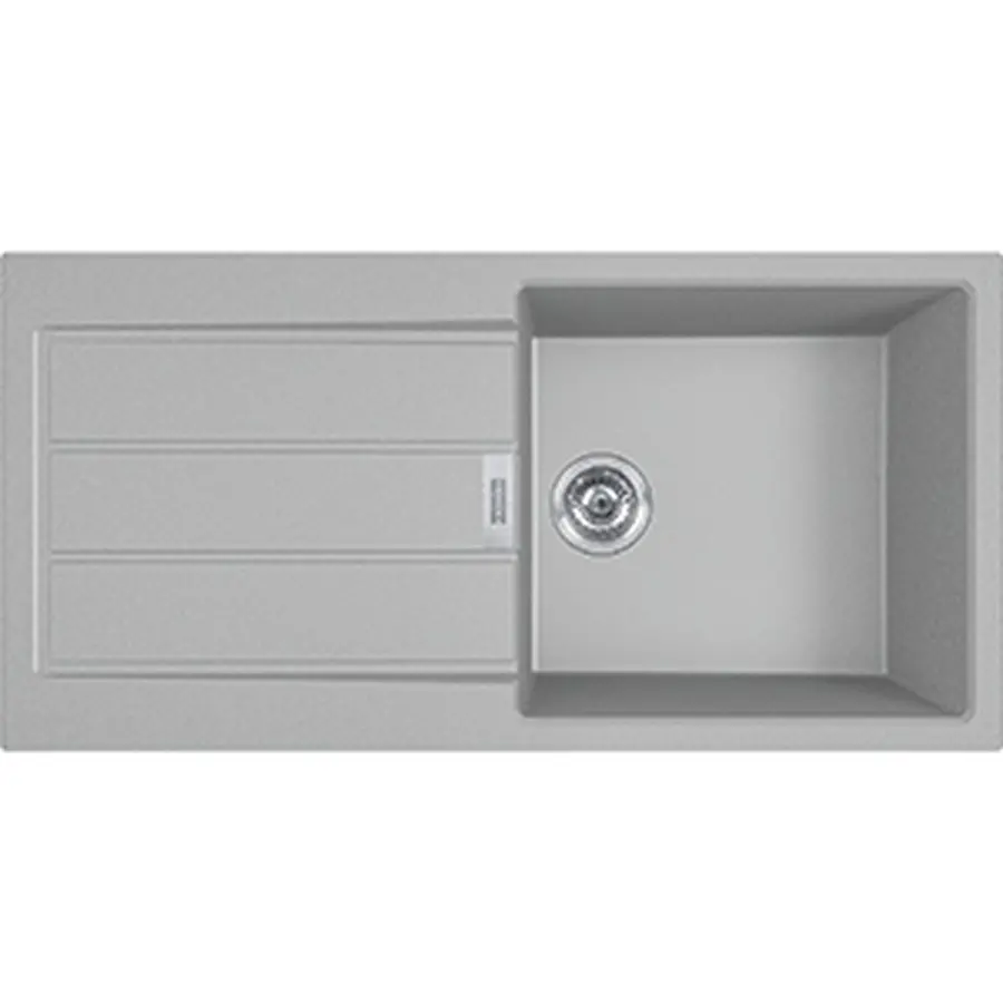 Кухонна гранітна мийка Franke Sirius 2.0 S2D 611-100 Тектонайт Сірий Кухонна гранітна мийка Franke Sirius 2.0 S2D 611-100 Тектонайт Сірий