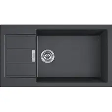 Кухонна гранітна мийка Franke Sirius 2.0 S2D 611-78 XL (435) Тектонайт Чорний