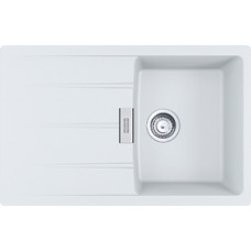 Кухонна гранітна мийка Centro CNG 611-78 Фраграніт Білий