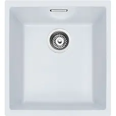 Кухонна гранітна мийка Franke Sirius SID 110-34 Тектонайт Білий