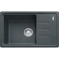 Кухонная гранитная мойка Franke Malta BSG 611-62 фрагранит Графит