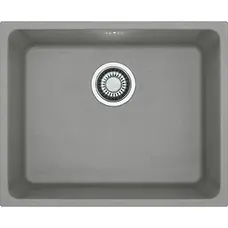 Кухонна гранітна мийка Franke Kubus KBG 110-50 Фраграніт Сірий камінь