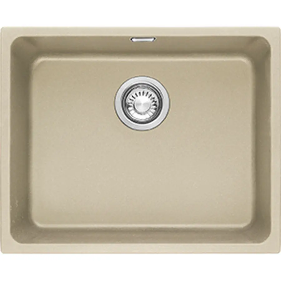 Кухонная гранитная мойка Franke Kubus KBG 110-50 фрагранит Сахара