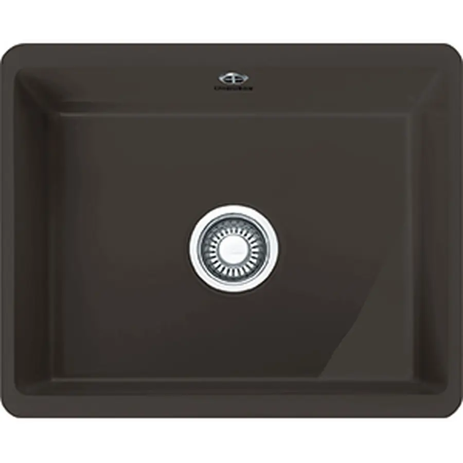 Кухонна гранітна мийка Franke Kubus KBK 110-50 Fraceram Графіт