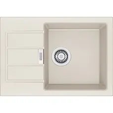Кухонна гранітна мийка Franke Sirius SID 611-62 Slim Тектонайт Маскарпоне