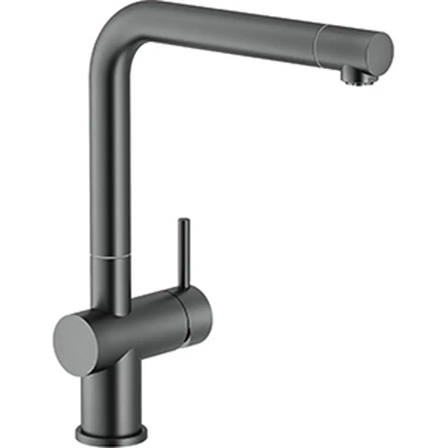Кухонный смеситель Franke Active Plus С поворотным изливом Темно-серый