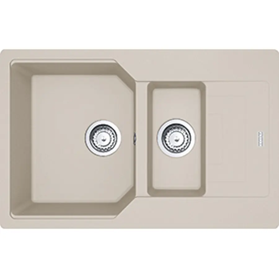 Кухонная гранитная мойка Franke Urban UBG 651-78 фрагранит Сахара