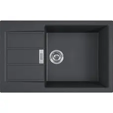 Кухонна гранітна мийка Franke Sirius 2.0 S2D 611-78 XL Тектонайт Чорний