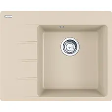 Гранітна кухонна мийка Franke Centro CNG 611-62 TL Фраграніт Бежевий