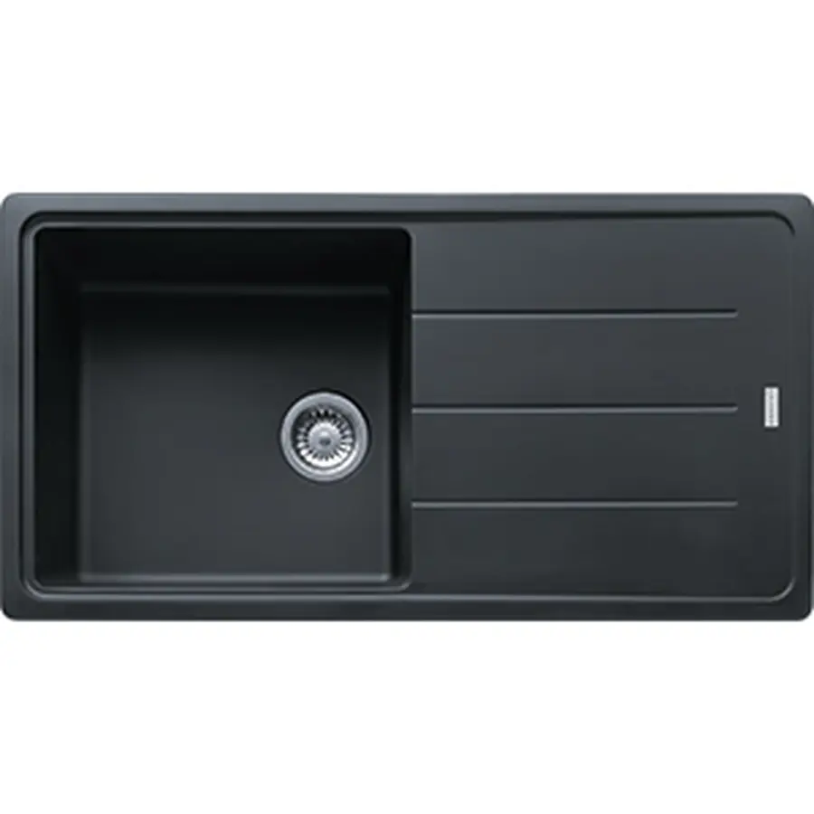 Гранітна кухонна мийка Franke Basis BFG 611-97 Фраграніт Графіт
