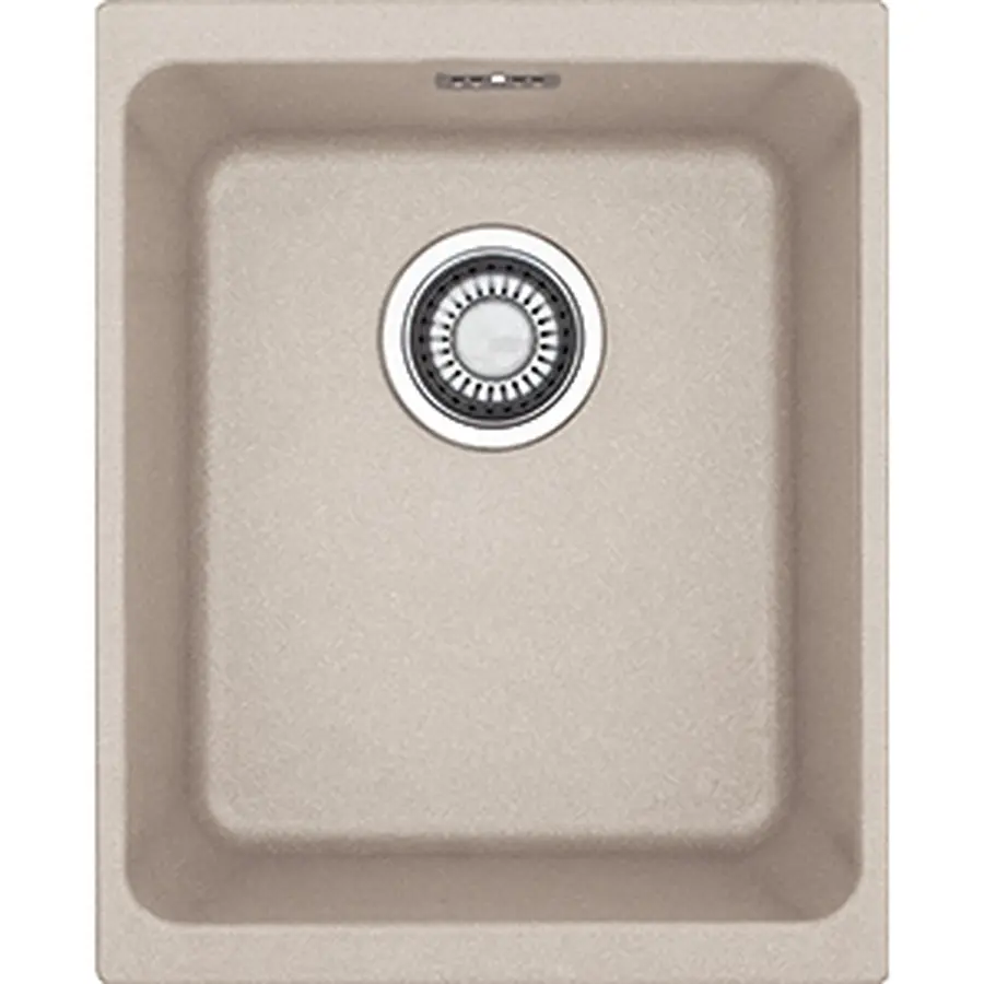 Кухонная гранитная мойка Franke Kubus KBG 110-34 фрагранит Сахара