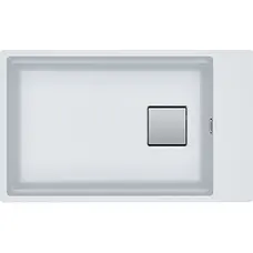 Кухонна гранітна мийка Franke Kubus 2 KNG 110-62 Фраграніт Білий