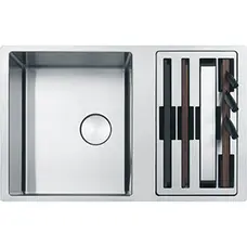 Кхонна мийка Box Center BWX 120-41-27 Нержавіюча сталь полірована