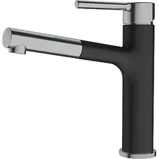 Кухонний змішувач Franke Centro З витяжним виливом Онікс / нержавіюча сталь оптик