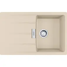 Кухонна гранітна мийка Centro CNG 611-78 Фраграніт Бежевий