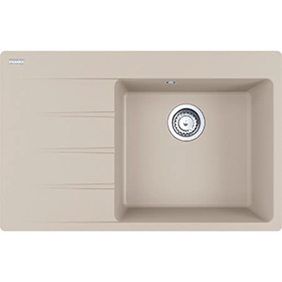 Кухонна гранітна мийка Centro CNG 611-78 TL Фраграніт Сахара