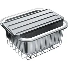 Кошик для кухонної мийки Franke із нержавіючої сталі + обробна дошка+ миска 