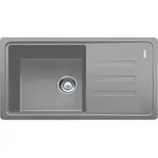 Кухонная гранитная мойка Franke Malta BSG 611-78 фрагранит Серый камень