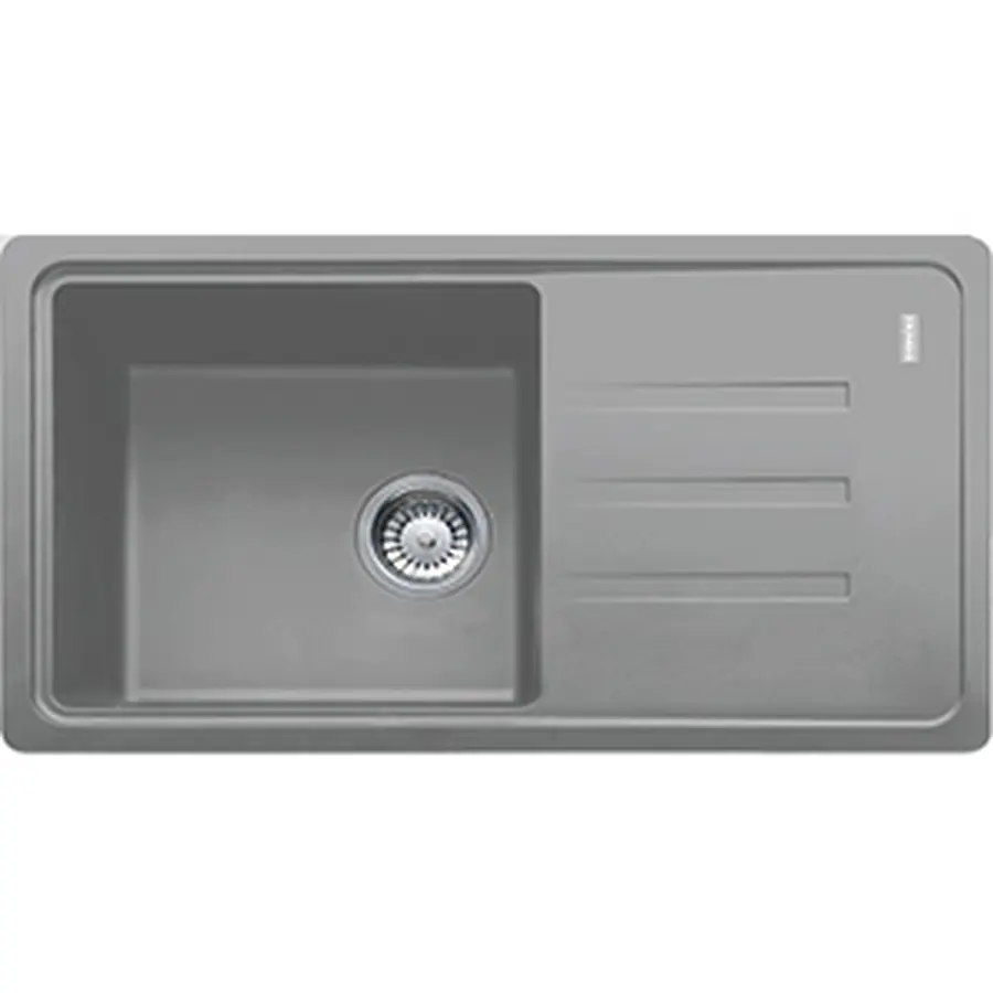 Кухонная гранитная мойка Franke Malta BSG 611-78 фрагранит Серый камень Кухонная гранитная мойка Franke Malta BSG 611-78 фрагранит Серый камень