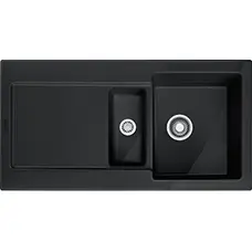 Кухонная гранитная мойка Franke Maris MRK 651-100 Fraceram Оникс