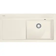 Кухонна гранітна мийка Franke Mythos MTK 611-100 Fraceram Кремовий