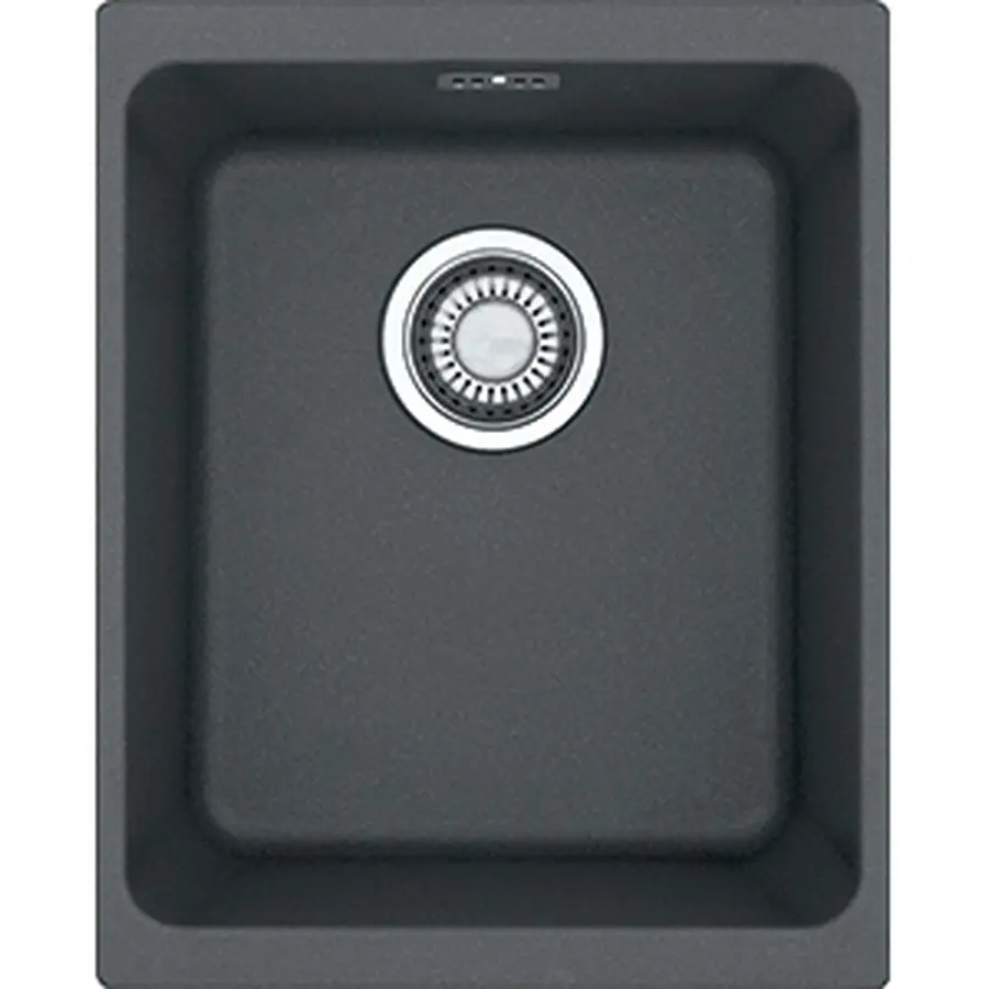 Кухонная гранитная мойка Franke Kubus KBG 110-34 фрагранит Графит