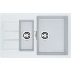 Кухонна гранітна мийка Franke Sirius SID 651-78 Тектонайт Білий