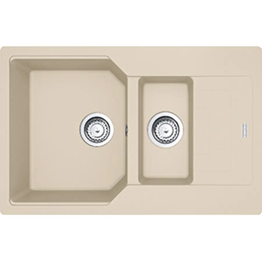 Кухонна гранітна мийка Franke Urban UBG 651-78 Фраграніт Бежевий