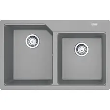 Кухонна гранітна мийка Franke Urban UBG 620-78 Фраграніт Сірий камінь