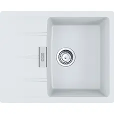 Гранітна кухонна мийка Franke Centro CNG 611-62 Фраграніт Білий