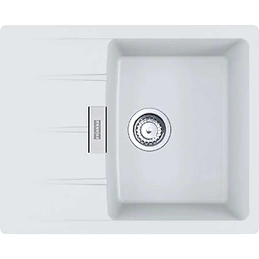 Гранітна кухонна мийка Franke Centro CNG 611-62 Фраграніт Білий