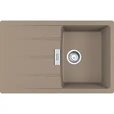 Кухонна гранітна мийка Centro CNG 611-78 Фраграніт Мигдаль