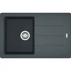 Гранітна кухонна мийка Franke Basis BFG 611-78 Фраграніт Графіт