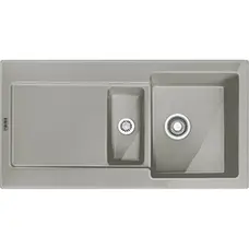 Кухонна гранітна мийка Franke Maris MRK 651-100 Fraceram Сірий матовий