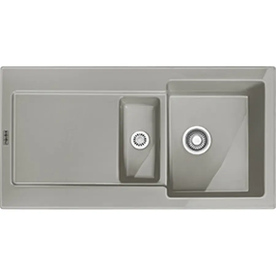 Кухонна гранітна мийка Franke Maris MRK 651-100 Fraceram Сірий матовий Кухонна гранітна мийка Franke Maris MRK 651-100 Fraceram Сірий матовий