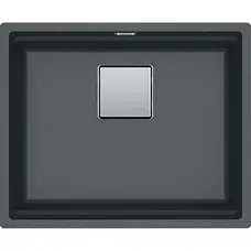 Кухонна гранітна мийка Franke Kubus 2 KNG 110-52 Фраграніт Графіт