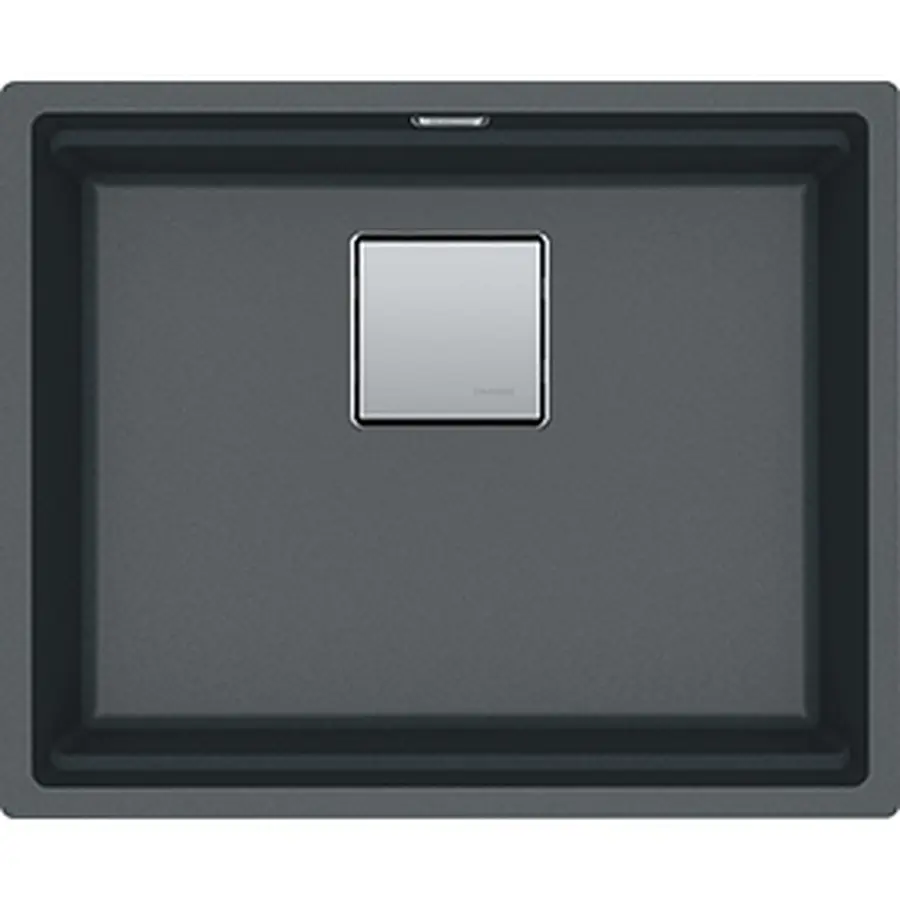 Кухонна гранітна мийка Franke Kubus 2 KNG 110-52 Фраграніт Графіт