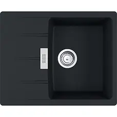 Гранітна кухонна мийка Franke Centro CNG 611-62 Фраграніт Чорний матовий