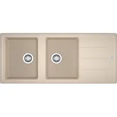 Гранітна кухонна мийка Franke Basis BFG 621-116 Фраграніт Бежевий