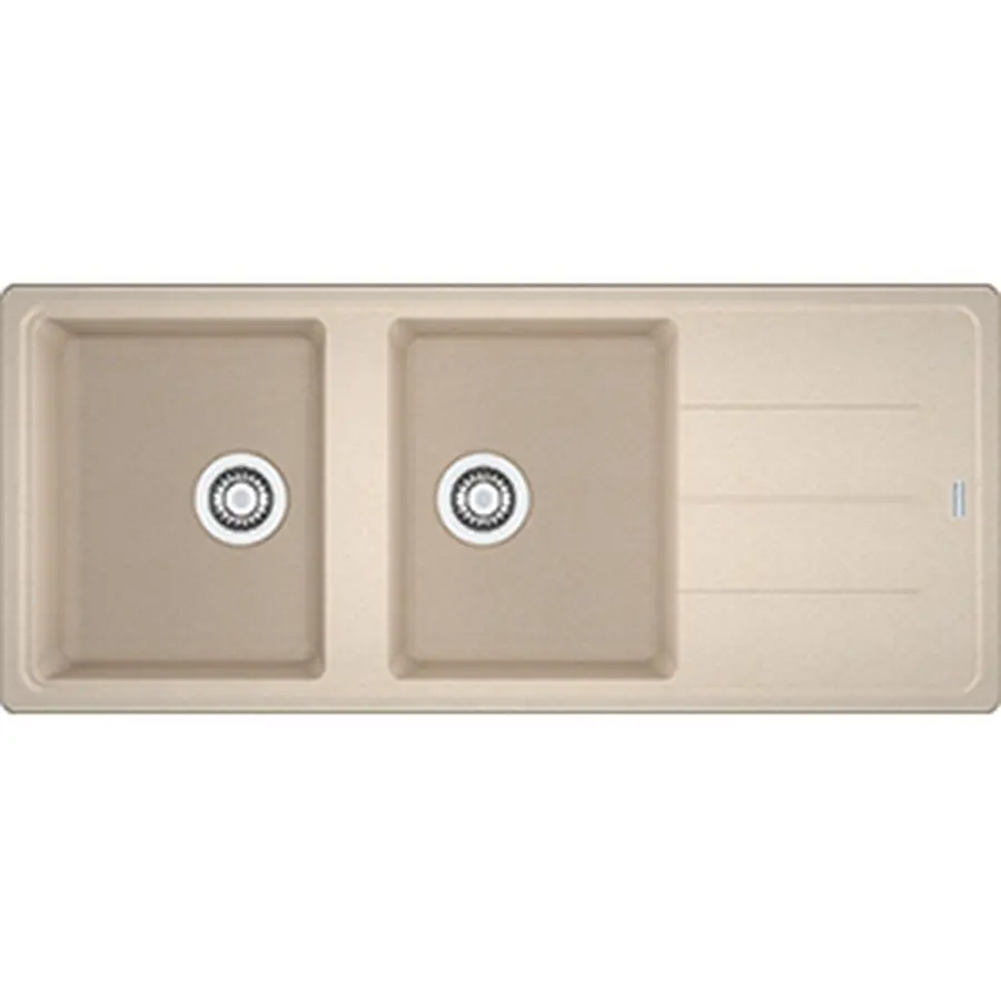 Гранітна кухонна мийка Franke Basis BFG 621-116 Фраграніт Бежевий