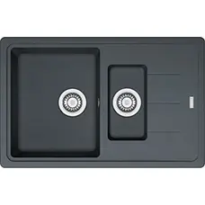 Гранітна кухонна мийка Franke Basis BFG 651-78 Фраграніт Графіт