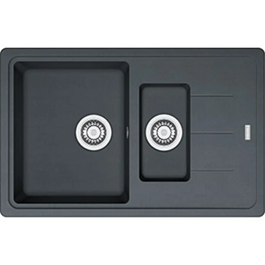 Гранітна кухонна мийка Franke Basis BFG 651-78 Фраграніт Графіт