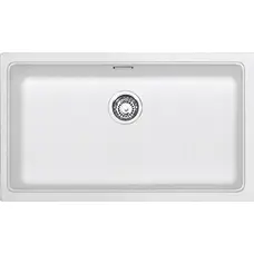 Кухонная гранитная мойка Franke Kubus KBG 110-74 фрагранит Белый