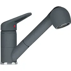 Кухонний змішувач Franke Novara Plus З витяжним виливом та функцією душу Хром-Графіт