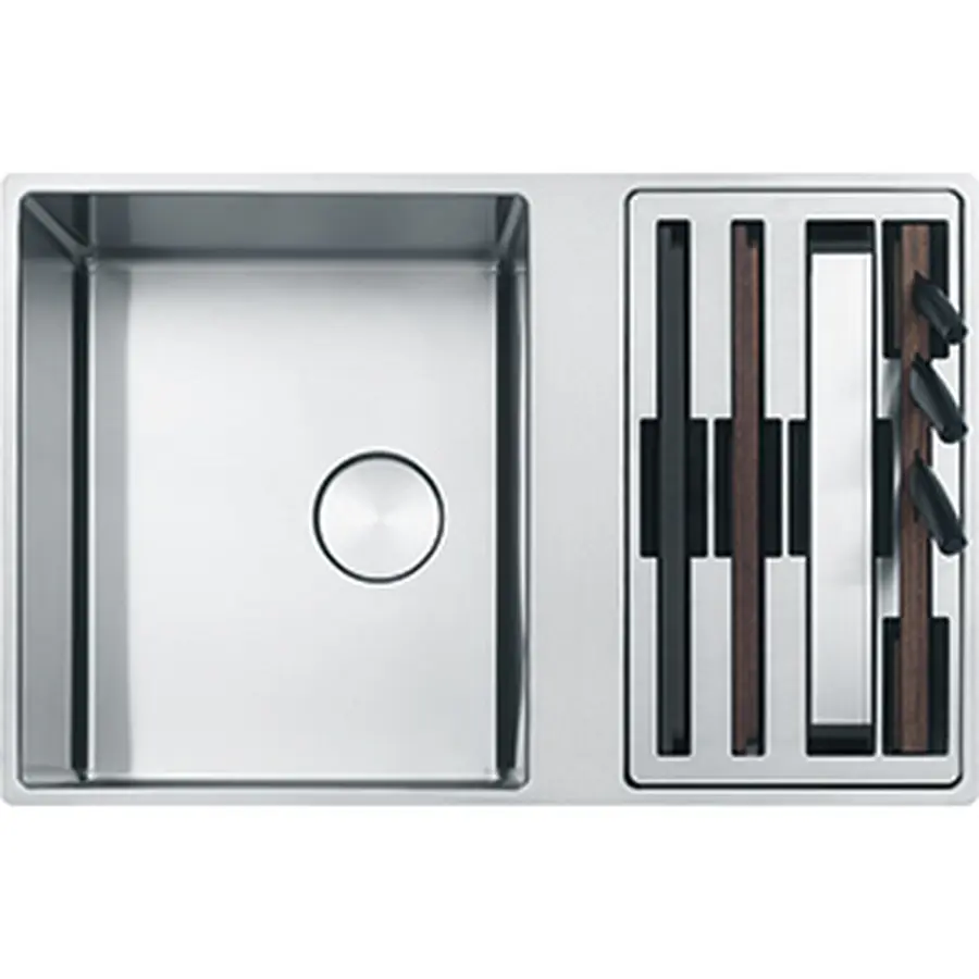 Кухонная мойка Franke Box Center BWX 220-41-27 Нержавеющая сталь полированная