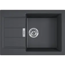 Кухонна гранітна мийка Franke Sirius 2.0 S2D Slim 611-62 Тектонайт Чорний