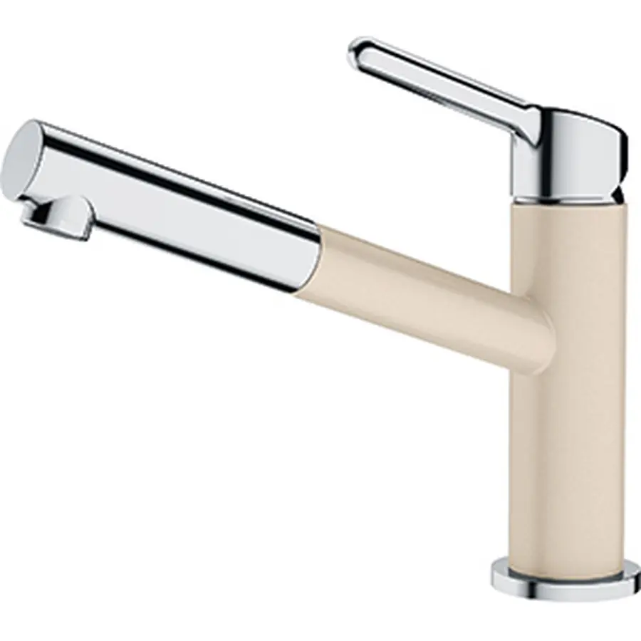 Кухонний змішувач Franke Orbit З витяжним виливом Фраграніт Бежевий