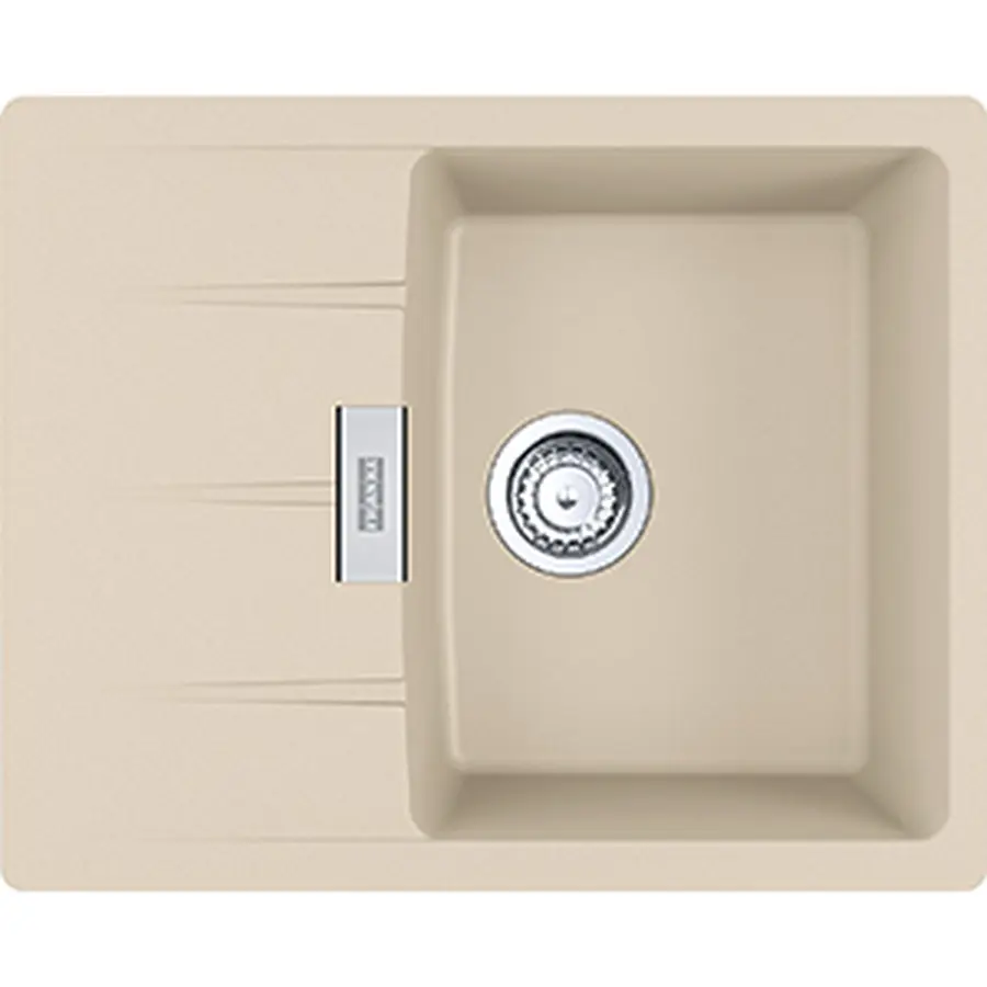 Гранитная кухонная мойка Franke Centro CNG 611-62 фрагранит Бежевый