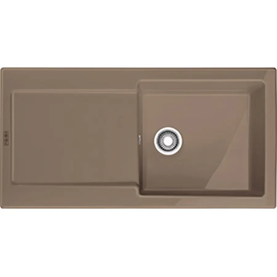 Кухонная гранитная мойка Franke Maris MRK 611-100 Fraceram Капучино