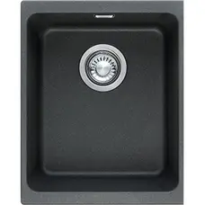 Кухонная гранитная мойка Franke Kubus KBG 110-34 фрагранит Оникс